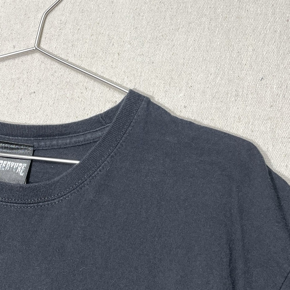 Creature Skateboards Shirt Mens L Black Green Logo Graphic Skate Tee T-Shirt - Picture 4 of 12